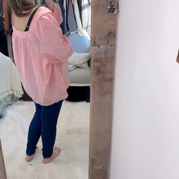 Terra & Sky striped top size 4X - Picture 3 of 5